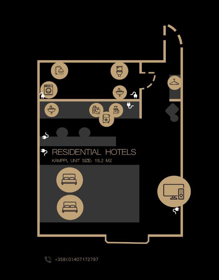 Residential Homes Helsinki Center المظهر الخارجي الصورة
